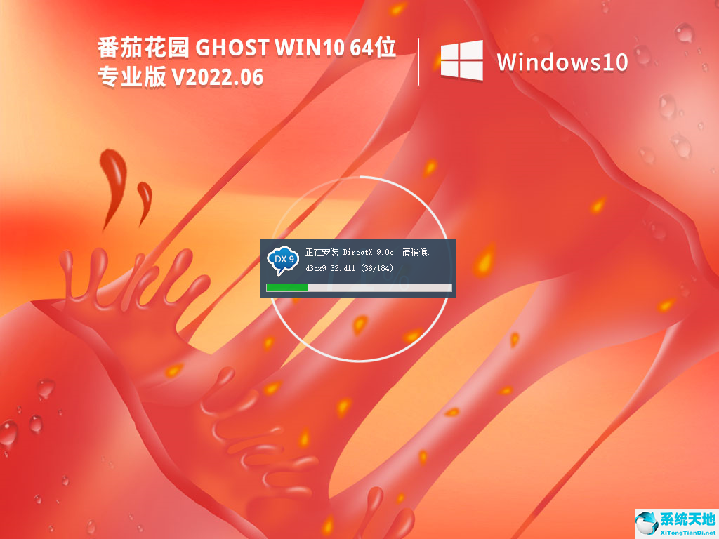 番茄花園 Ghost Win10 64位 專業裝機版 V2022.06